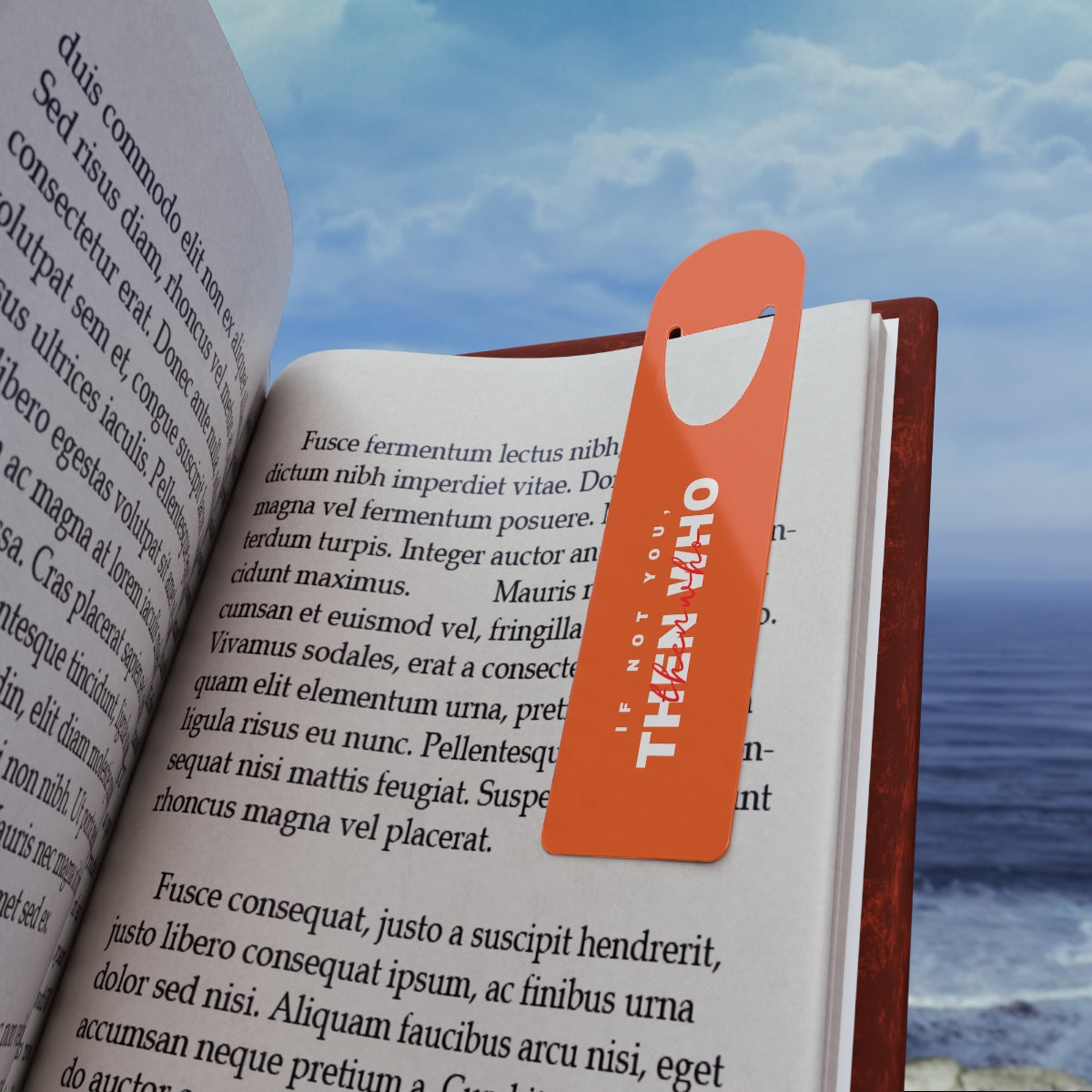 The Bookmark - Orange